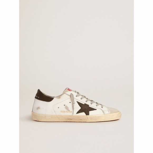 Super-Star sneakers with nubuck star and heel tab