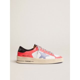 Women's LAB Limited Edition Stardan sneakers in craquel?? leather and pony skin
