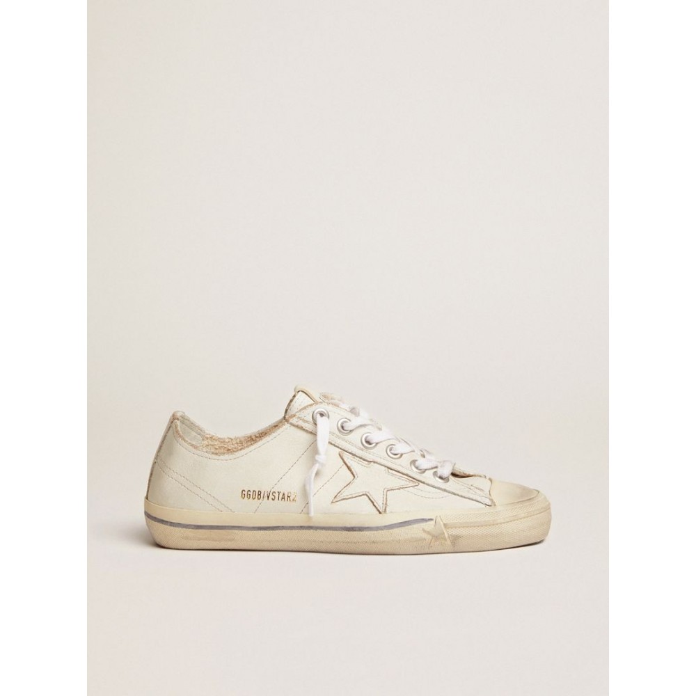 V-STAR sneakers in vintage-effect leather