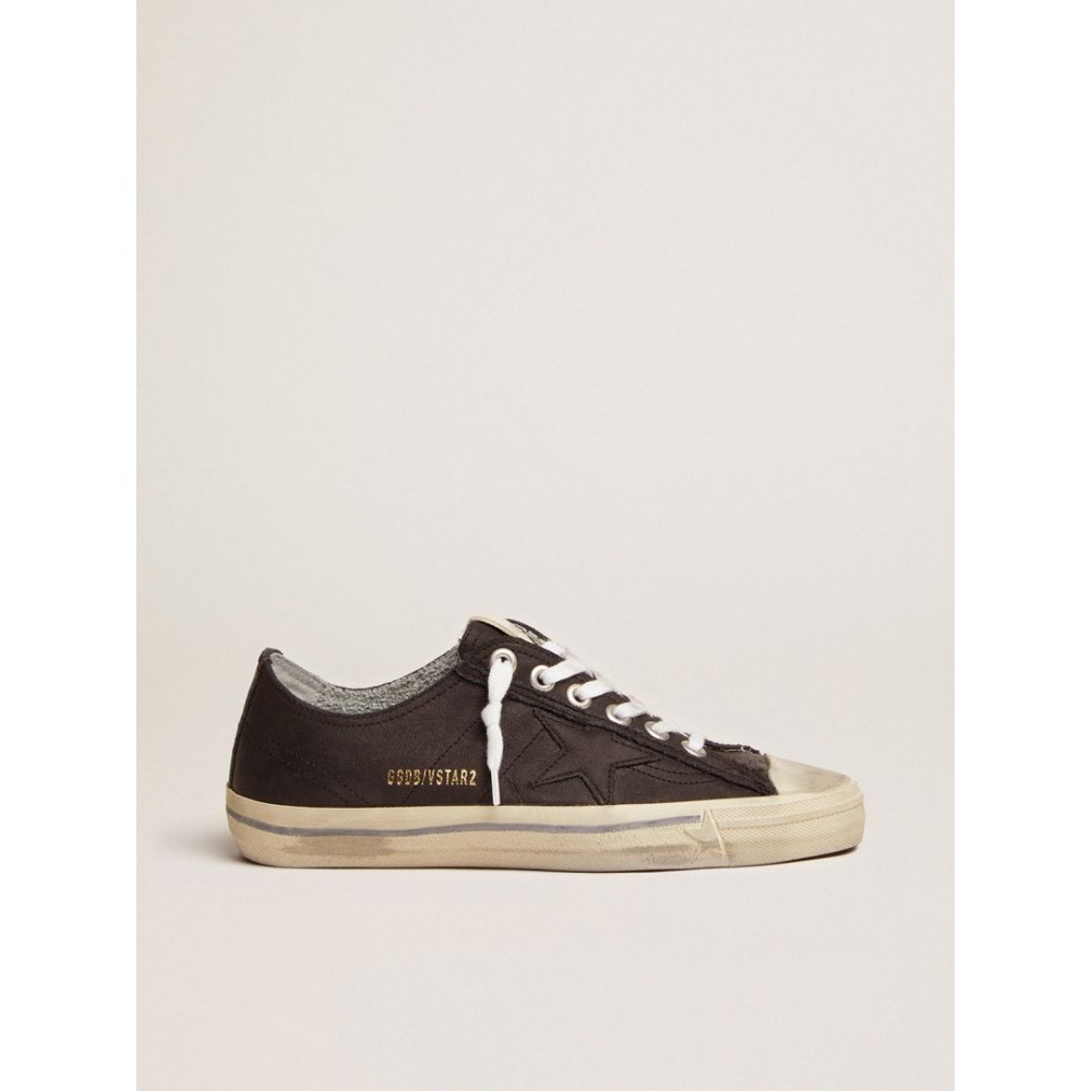 V-STAR sneakers in vintage-effect leather